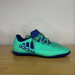 Adidas Teal and Navy Sneakers